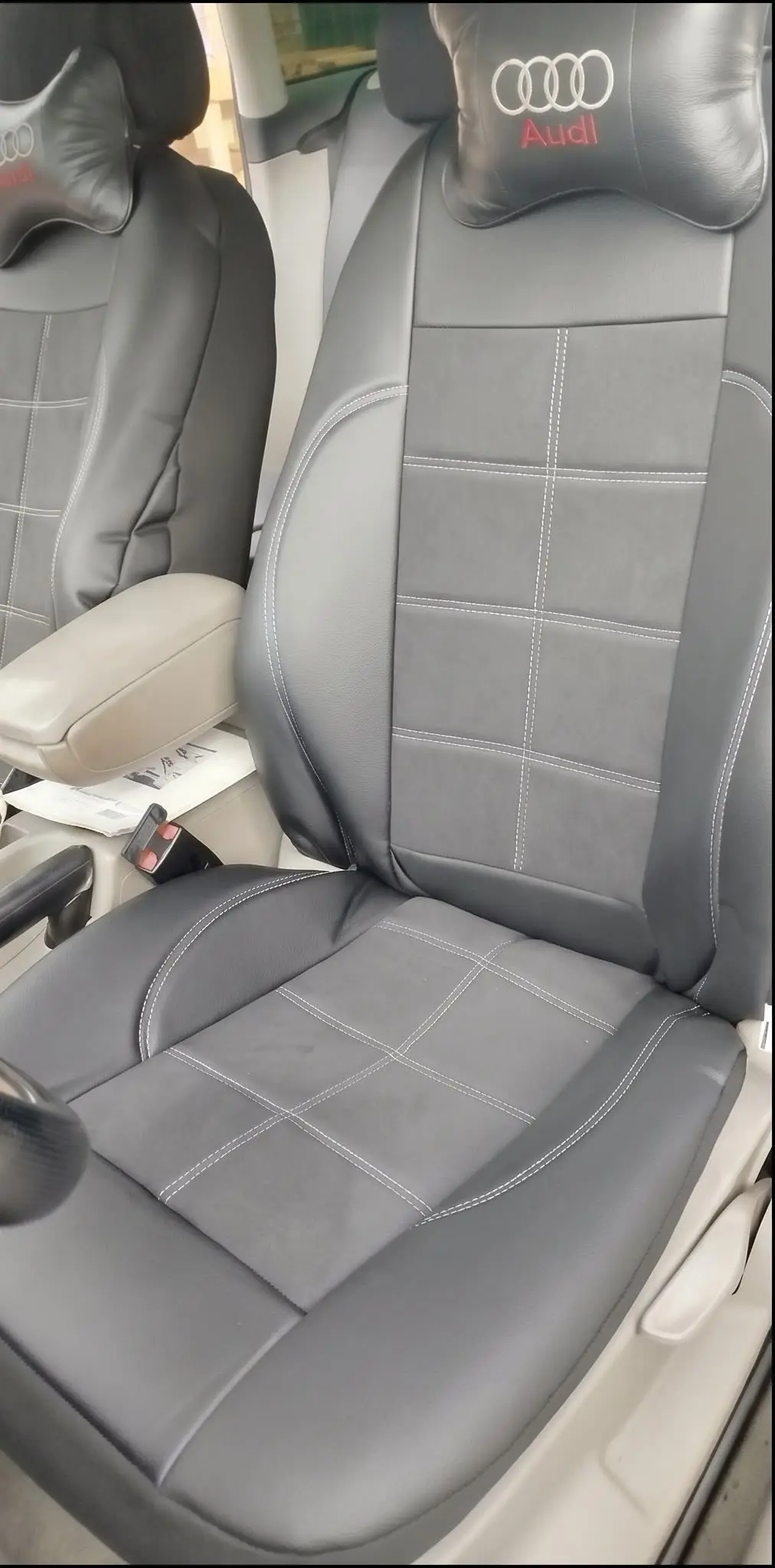 После: седиште на Audi