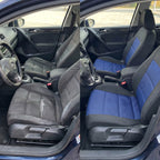 Black with Bright Blue — comparison