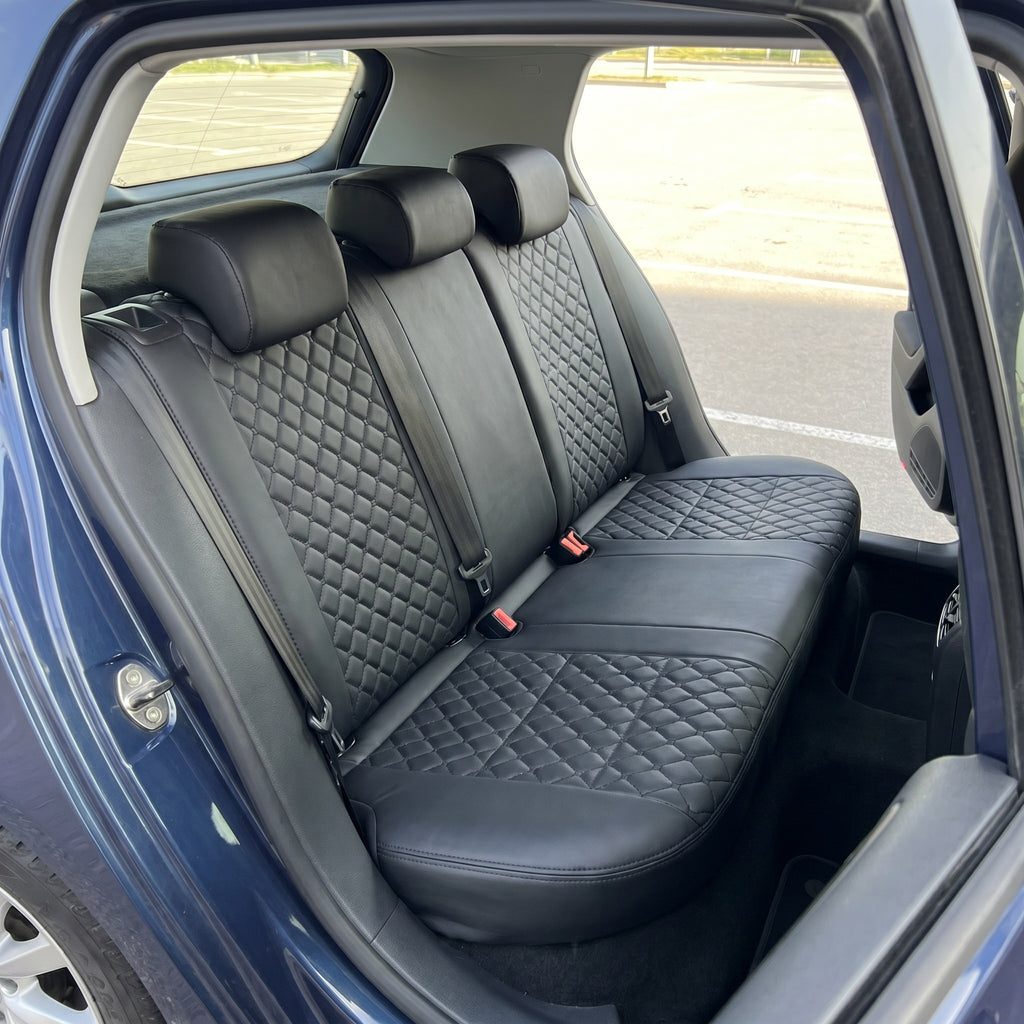 Black Honeycomb Leather — wide