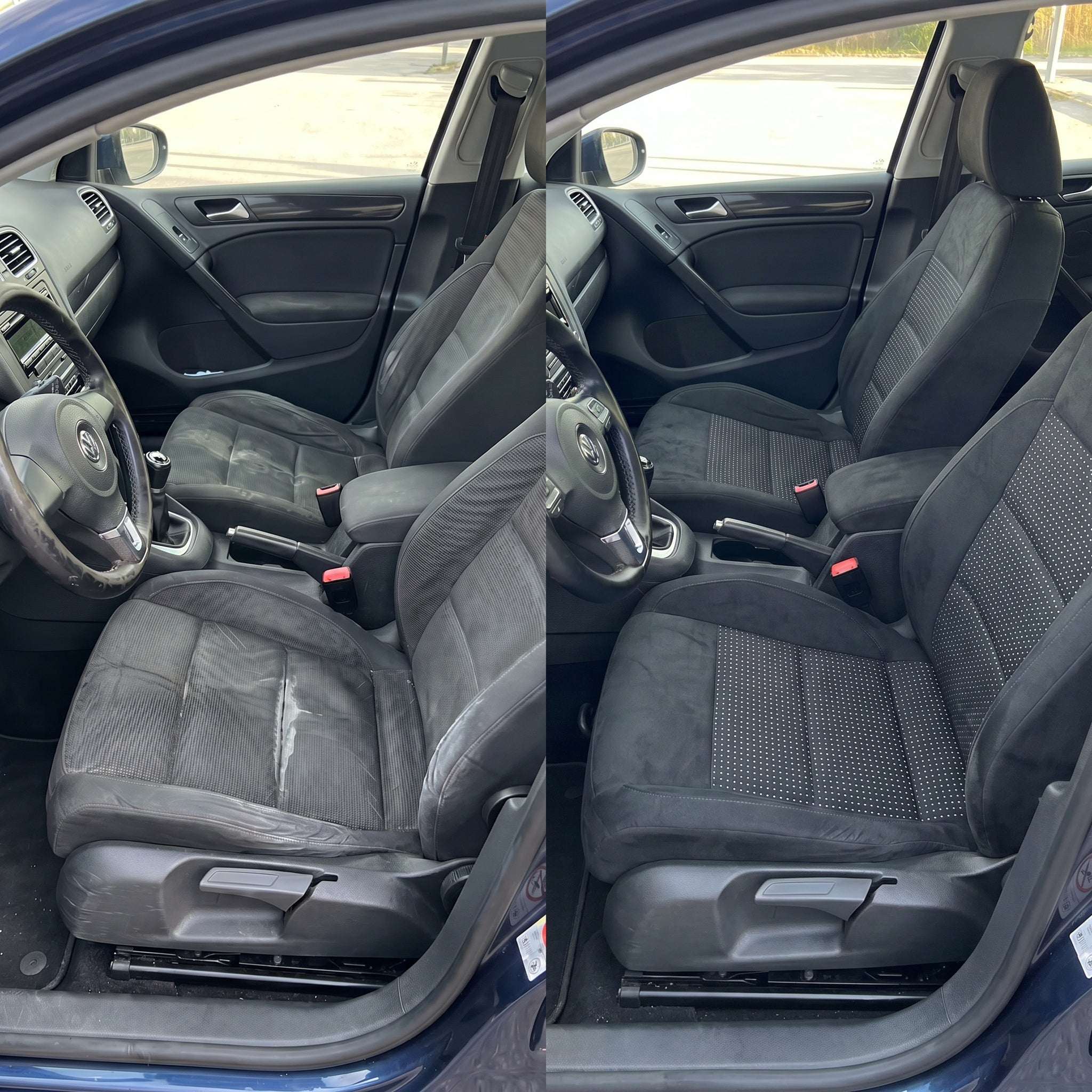 Grey with White Dots — comparison