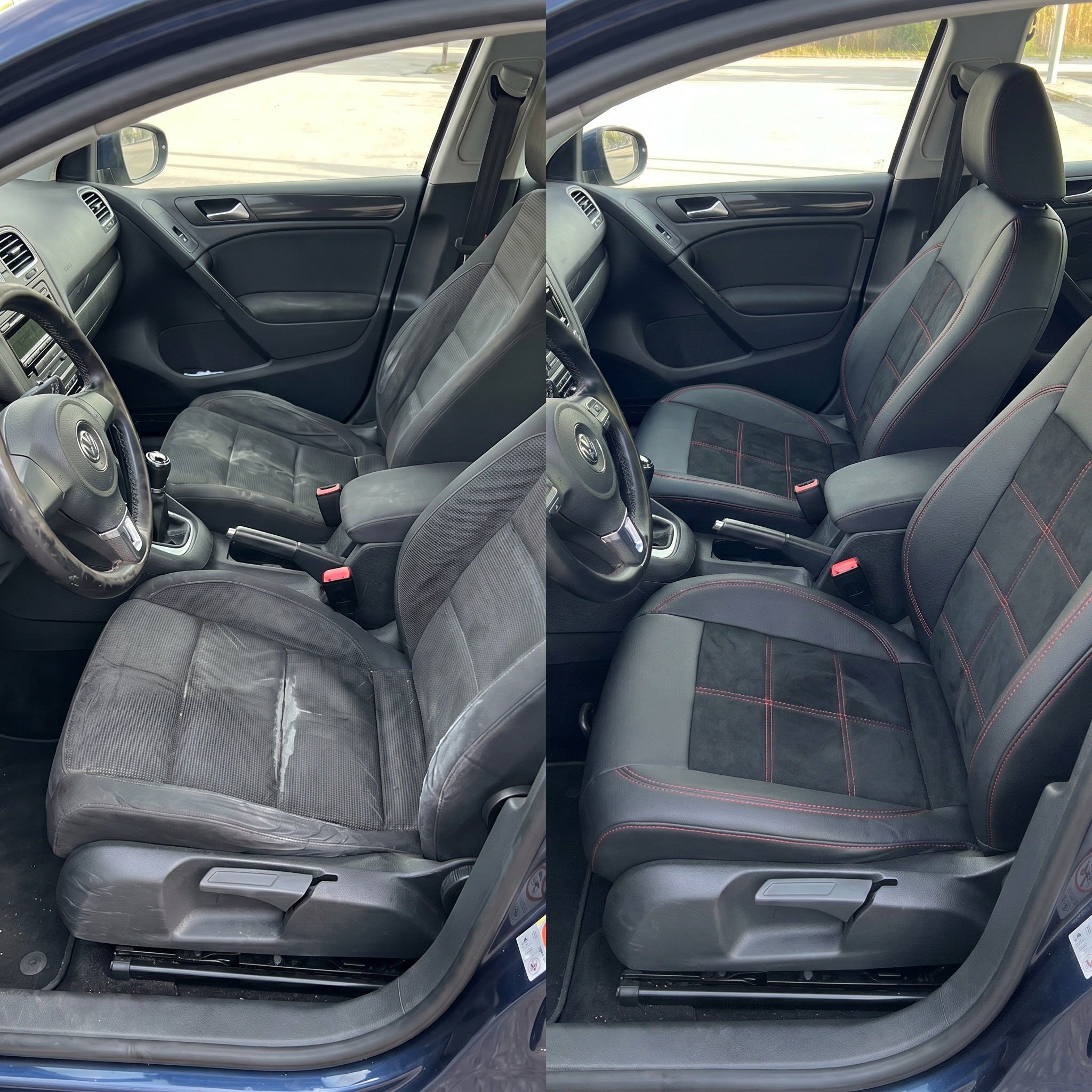 Sport Leather Red Stitch — comparison