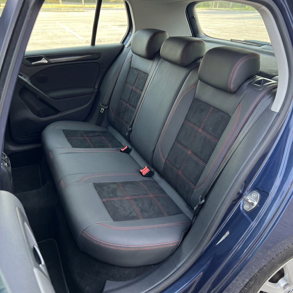 Sport Leather Red Stitch — wide